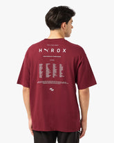 PUMA X HYROX MEN'S LIFESTYLE TEE RUBY SHIMMER